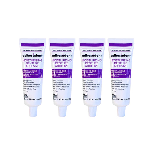 4- Pack Travel Size Adhesadent Denture Adhesive