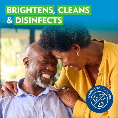 DenSureClean: Denture Cleaner, Brightener, Deodorizer & Disinfectant