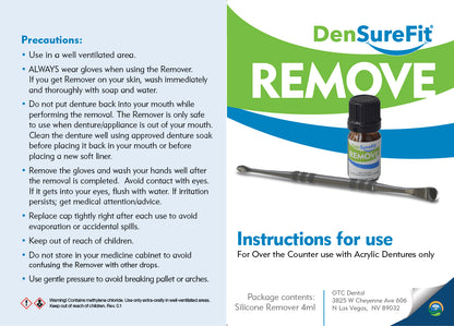 DenSureFit Remove Starter Kit