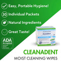 Cleanadent Denture & Gum Wipes – Box