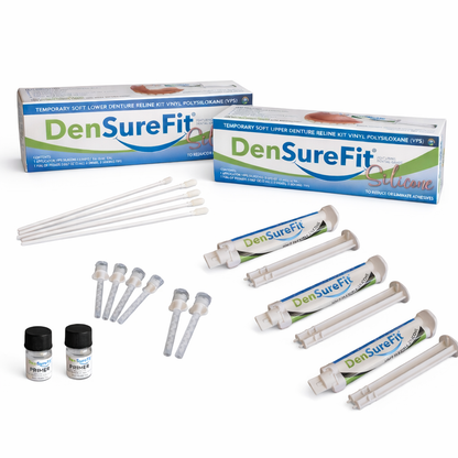 Lower+Upper Denture Reline Kit