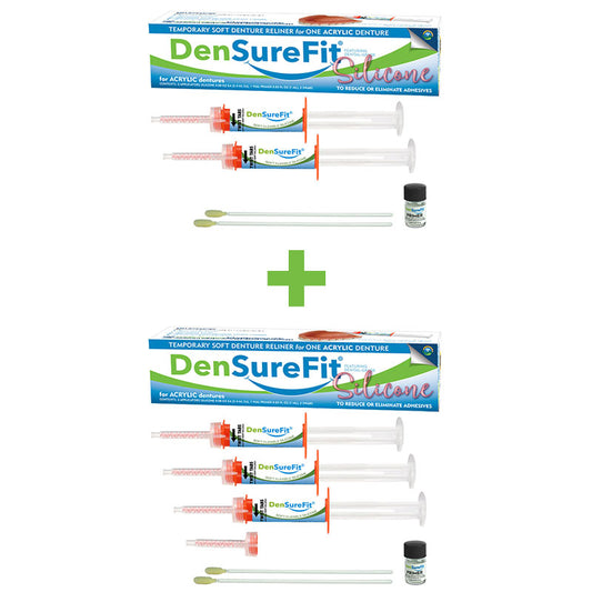 Lower+Upper Denture Reline Kit