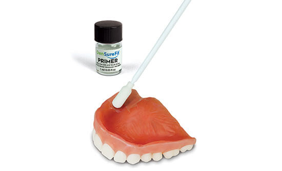 Apply Primer to the Denture